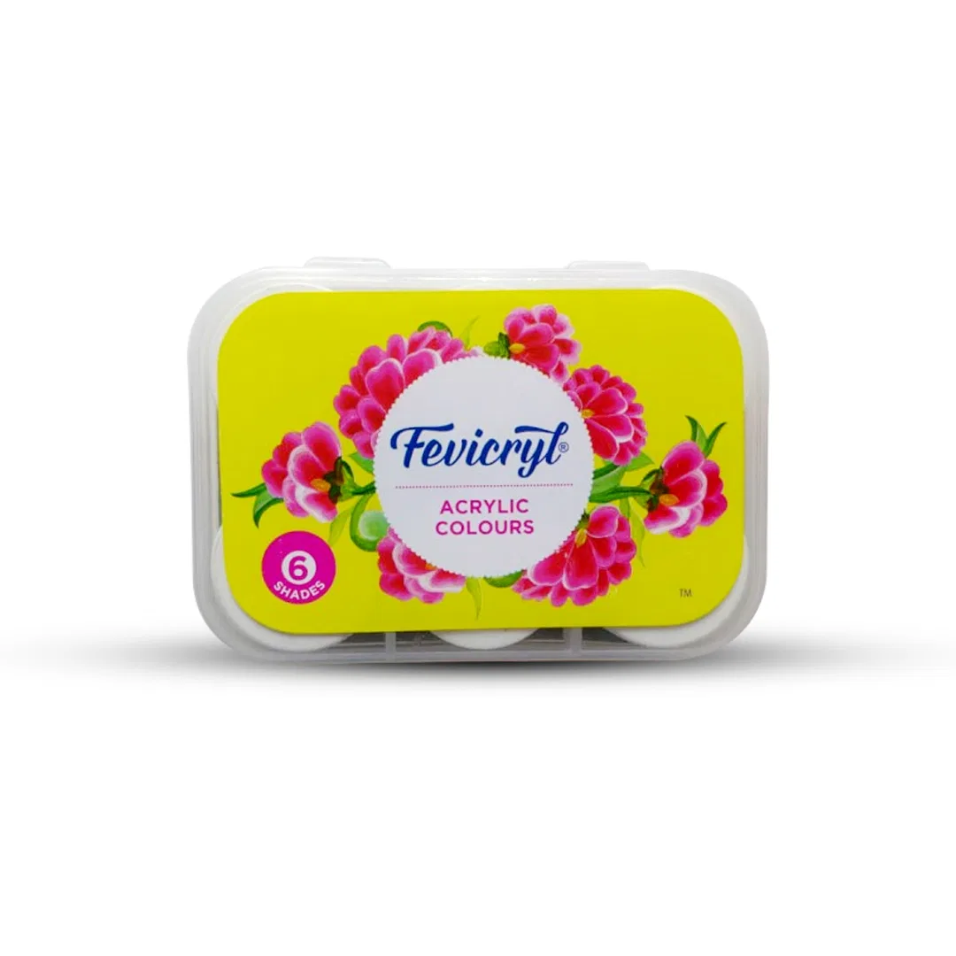 Fevicryl Acrylic Colours (6 Shades) / water colors
