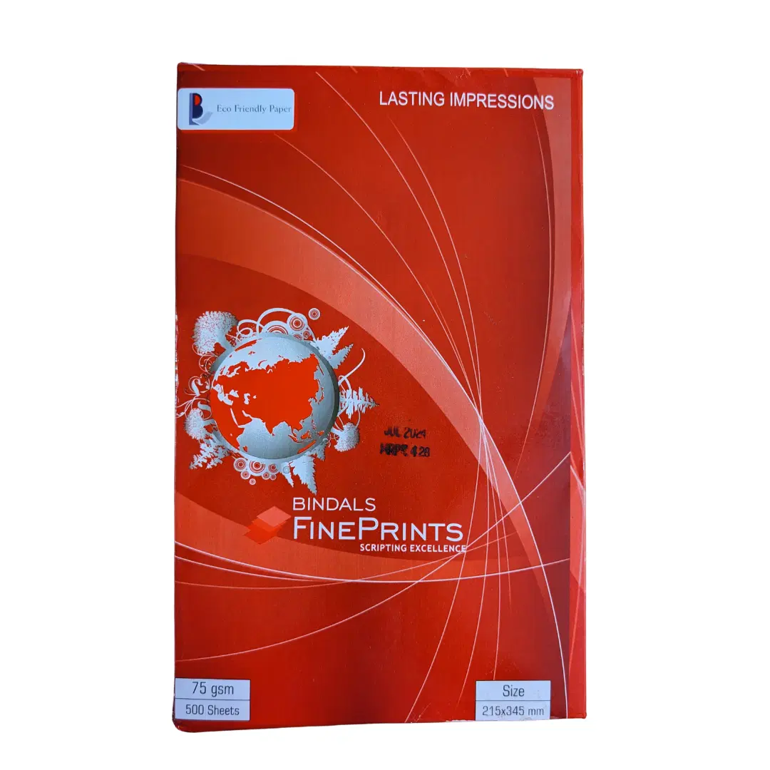 Bindals FS - Legal Copier Paper (8.4"x13.5") - 75gsm (500 Sheets)