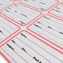 Name Slip (1 sheet - 16 slips) – image 1