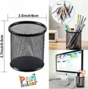 Round Mesh Metal Pen / Pencil Tool Holder / Pen Stand – image 2