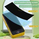 LCD Writing Pencil Case / Writing Tablet Pencil Box / Re-writable pad with case – image 3