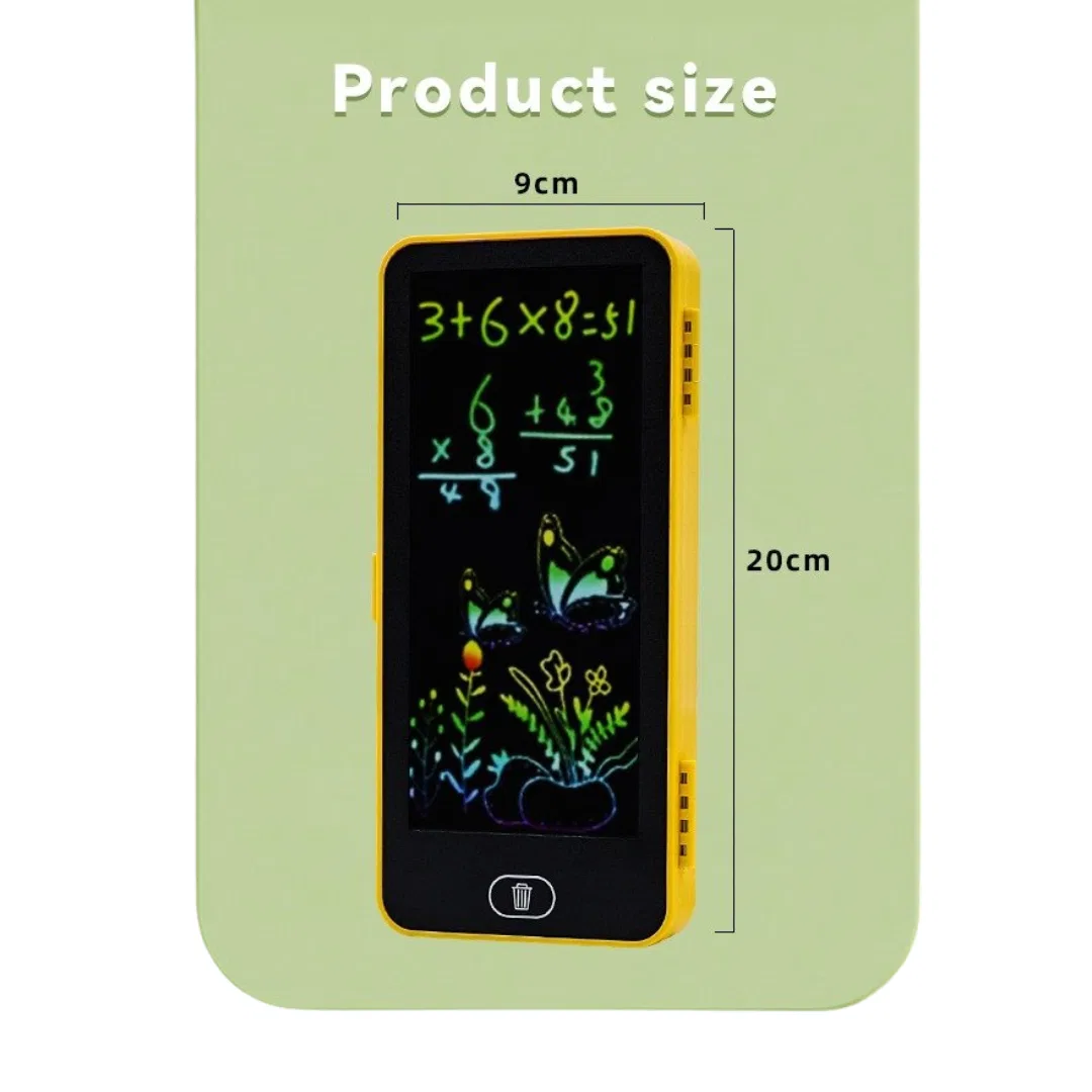 LCD Writing Pencil Case / Writing Tablet Pencil Box / Re-writable pad with case