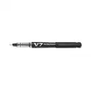 Pilot V7 Pen (Black) / Black gel Pen / black pen / pen black - Refillable – image 1
