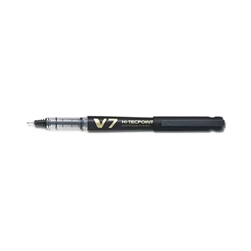 Pilot V7 Pen (Black) / Black gel Pen / black pen / pen black - Refillable