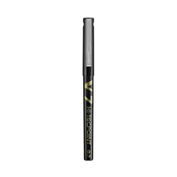 Pilot V7 (Black) /  black pen  / black gel pen - Non refill 