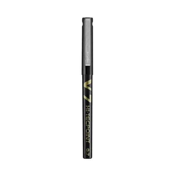 Pilot V7 (Black) /  black pen  / black gel pen - Non refill 