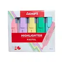 Luxor Highlighter pens - Pasel colours (5 Highlighters) / markers  – image 1