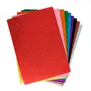 Oddy Glitter Sheets (Multicolour) - 10 sheets (Non - Adhesive) – image 1