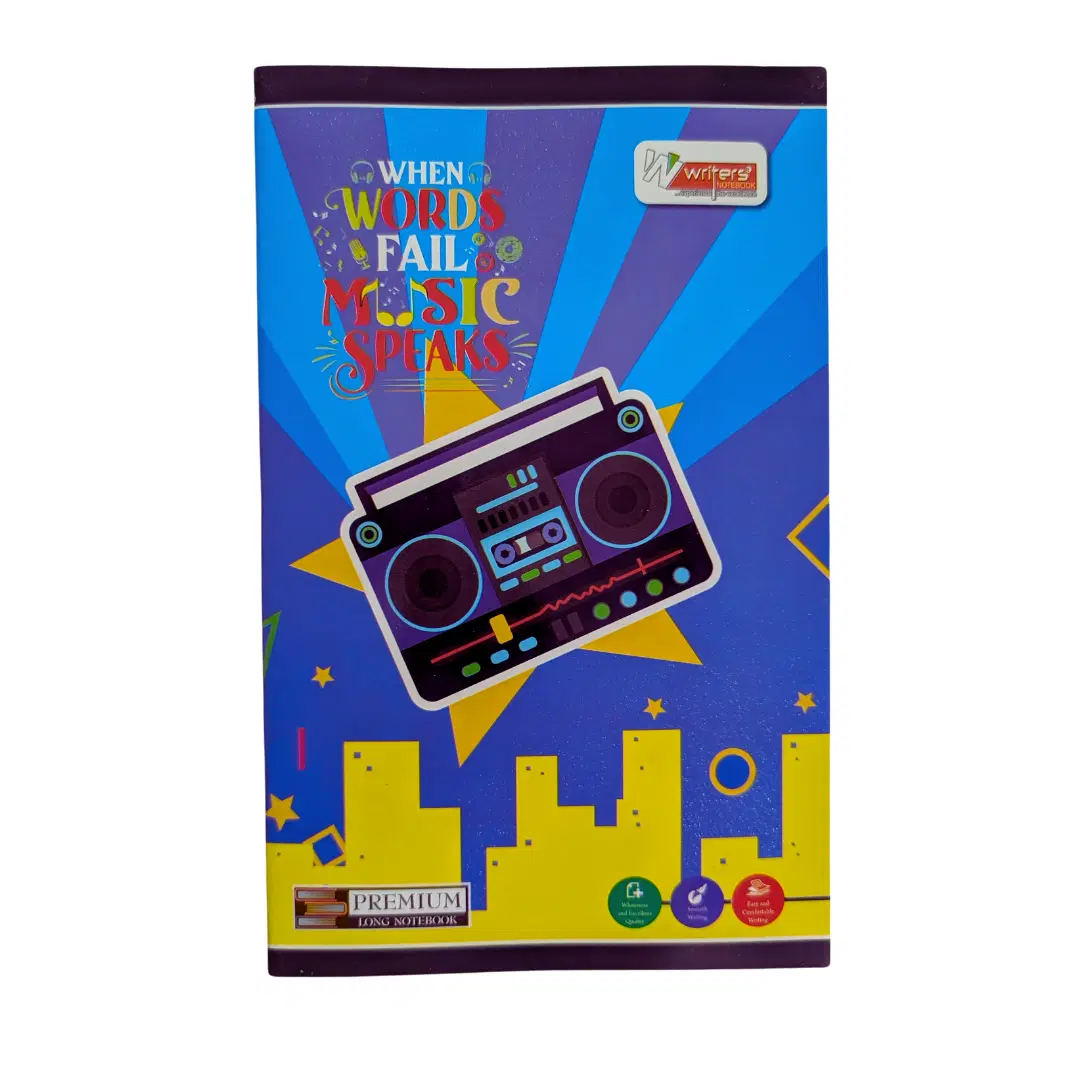 Writer Both side ruled Hindi Notebook (Small Long register)