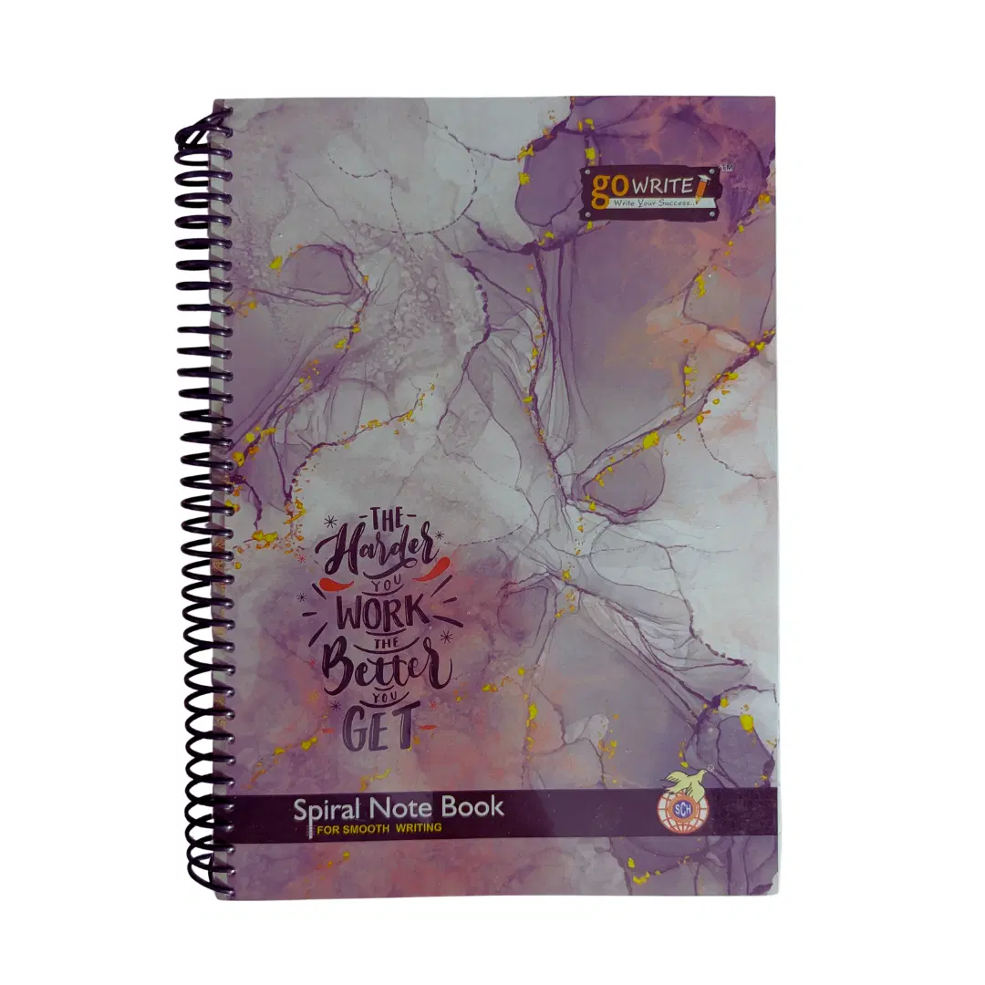 Go Write Spiral Register - Thick / both side ruled notebook / both side line register- 400 pages / spiral notebook