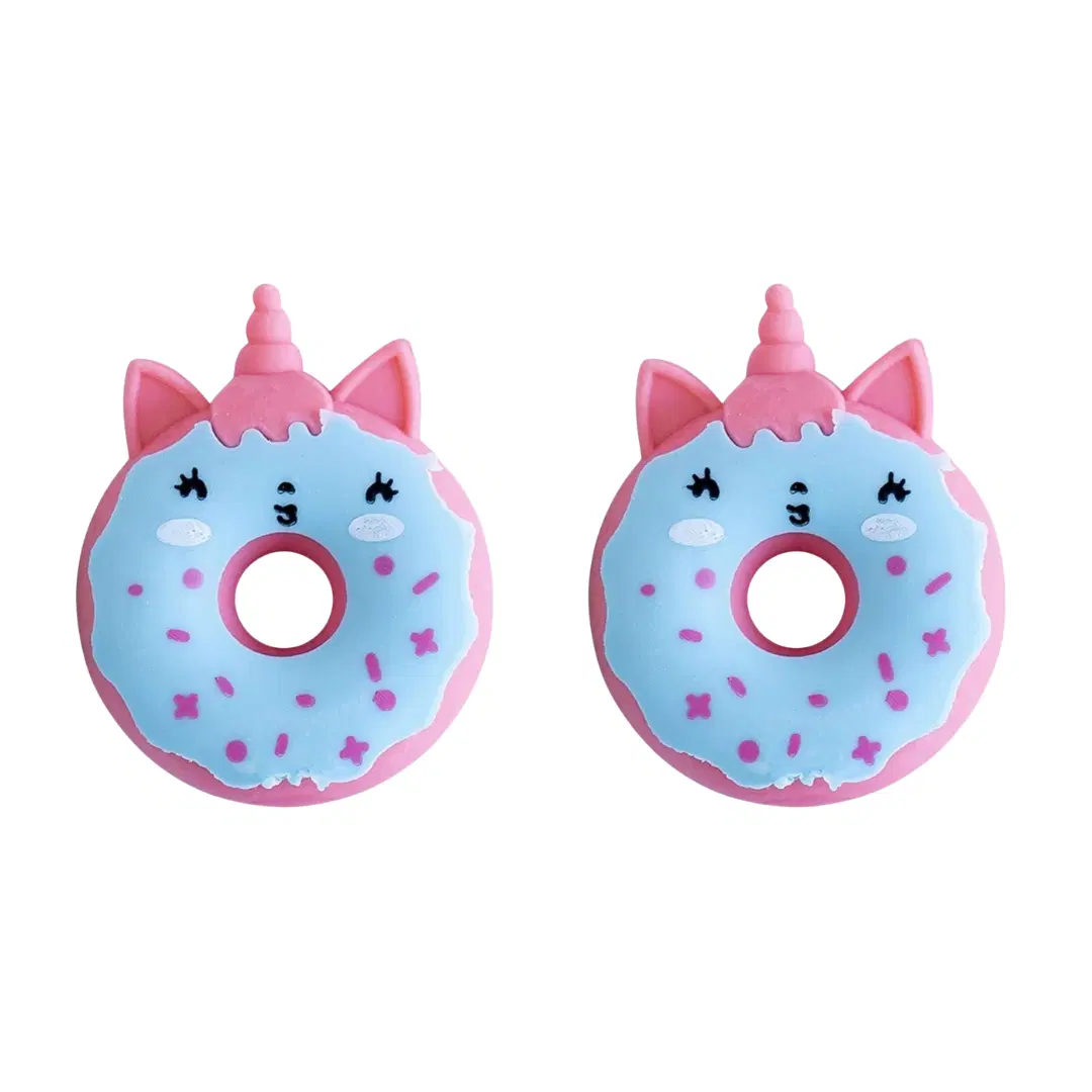 Donut shape Eraser for Kids / Return Gift - 2 erasers / rubber