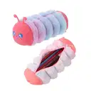Cute Animal Plush Pencil Case - Soft Pink – image 1