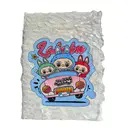 A5 Labubu Cartoon Fur Diary / cute diary - White – image 1