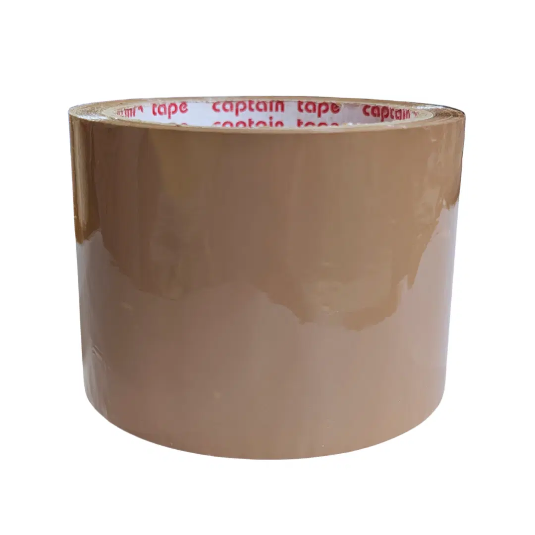 Brown Captain Tape (3 Inch) / Packing tape / Packaging tape / Brown tapes / big size tapes 