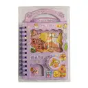 Kuromi Spiral Sticker Diary Notebook (color may vary) – image 1