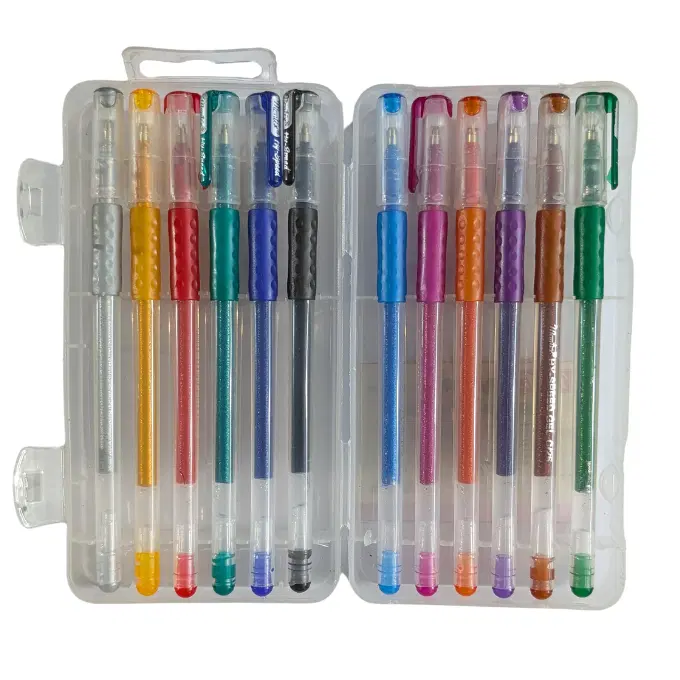 Montex Sparkle Pens (12 colours) / colourful pens / multicolour pens 