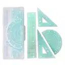 Funblast 4 in 1 Protractor and Ruler set / Geometry box / scale set – image 1