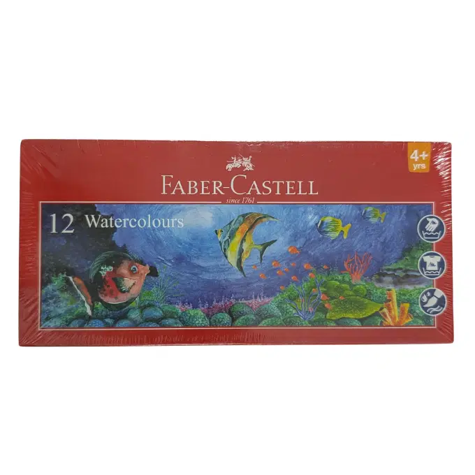 Faber casetell 12 watercolours / water color tubes / watrer colors