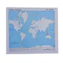 World Physical Map for School – image 1