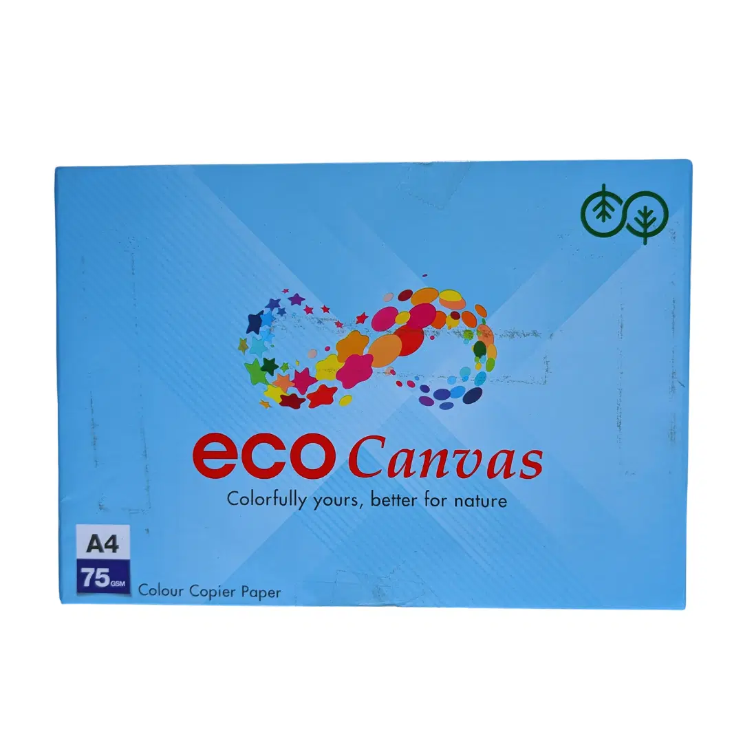 Eco Canvas Colour Copier Paper A4 size 75gsm (Blue)