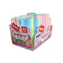 Long eraser candy shape (6 pieces) / cute eraser – image 1