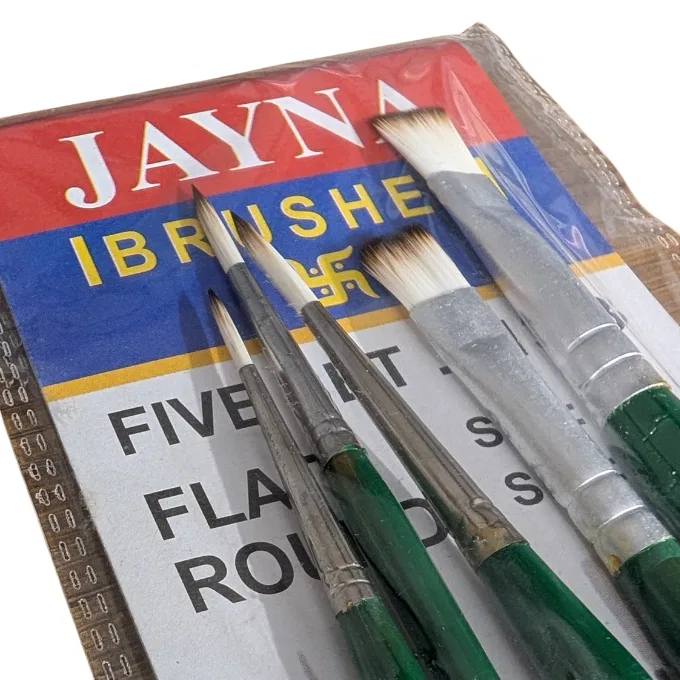 JAYNA Paint Brush Pack (5 Brushes)