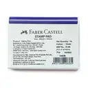 faber-castell stamp pad / blue stamp pad  – image 1