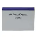Faber-castell stamp pad / blue stamp pad - 11cm x 6.9cm (big size) – image 1