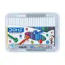 Doms aqua water colour pens / sketch pens / multicolour pens (24 shades) / colourful pens  – image 2