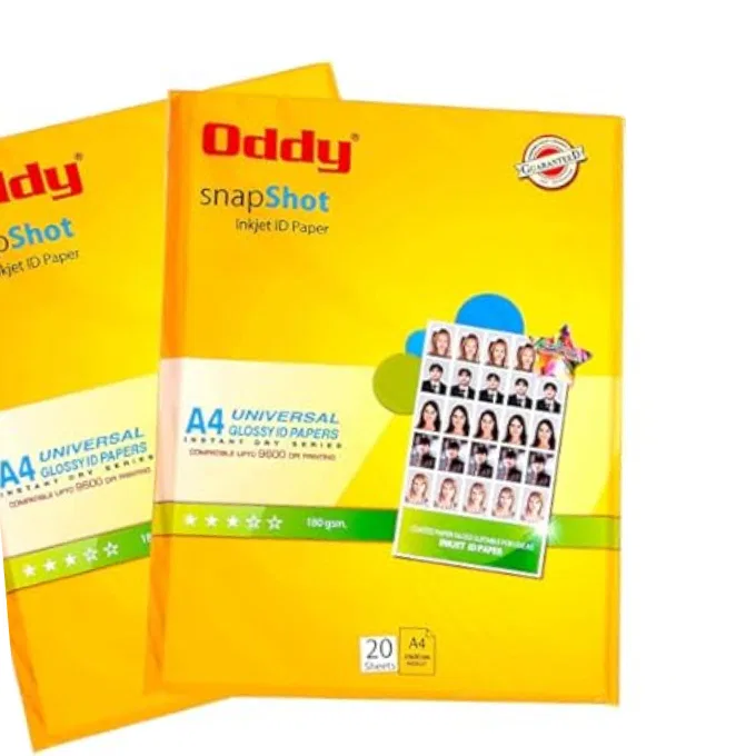 Oddy A4 glossy paper / gloss sheet - 180 gsm - 20 sheets