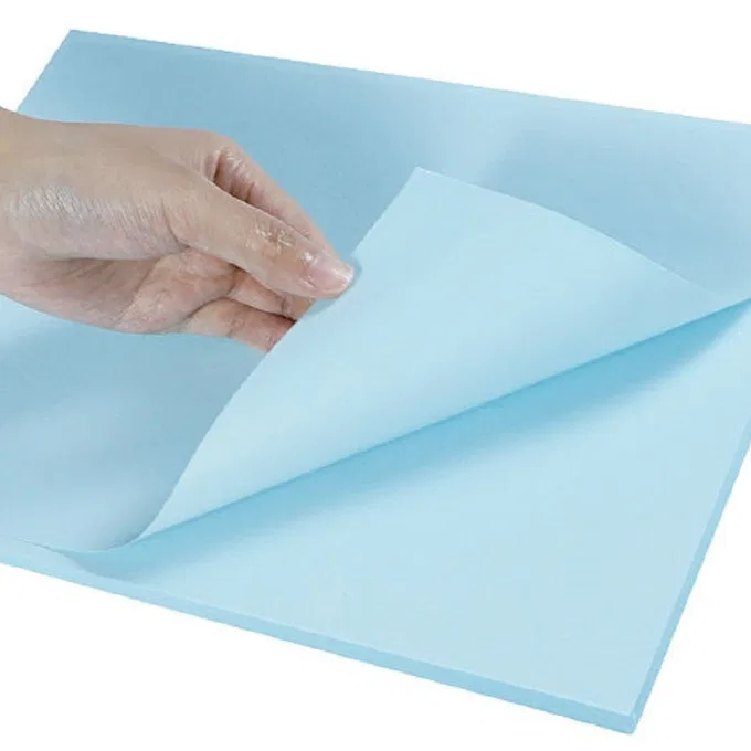 Thick Light blue chart paper - Good quality 
