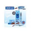 Doms gift set - 1 Wox Crayon Pack 2 Pencils 1 Eraser 1 Pencil Sharpener / doms speed junior set – image 2