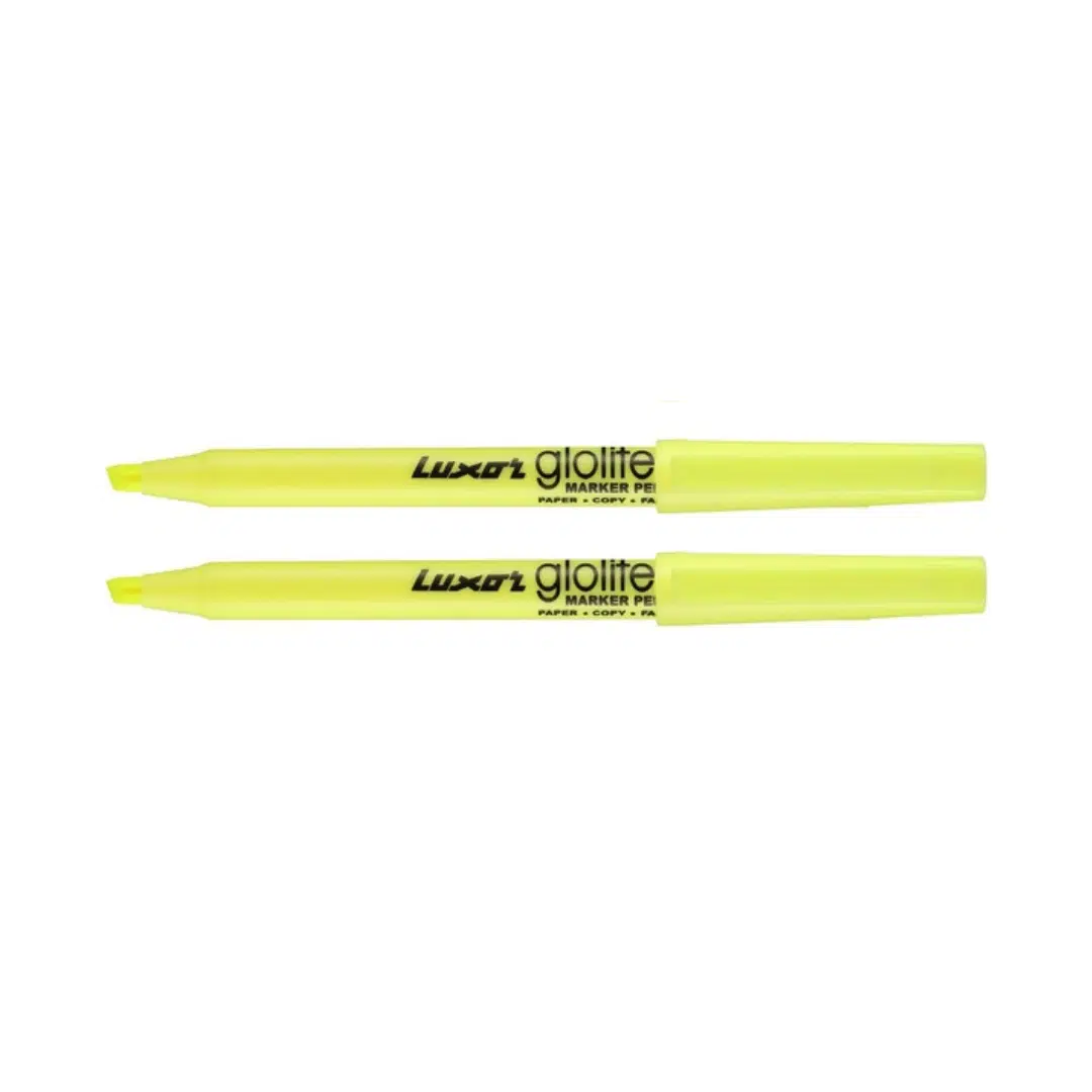 Luxor Gloliter Marker Pen / highlighter pens / marker pens / thin highlighter pen 