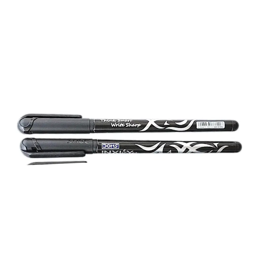 Doms Inxify Plus Black Ball Pen / black pen / ball black pens