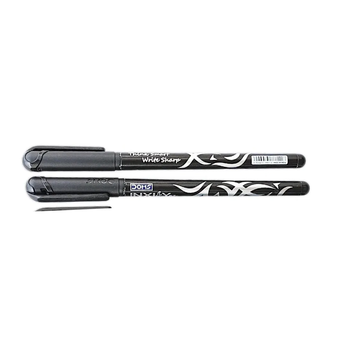 Doms Inxify Plus Black Ball Pen / black pen / ball black pens