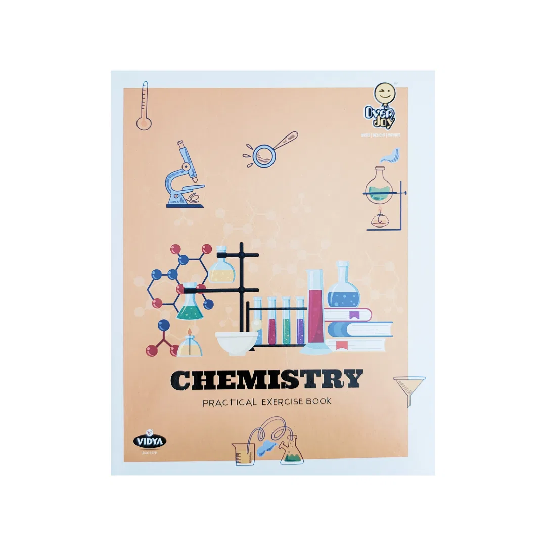 Chemistry Practical Execise Book ( VIDYA ) / chemistry practical file with pages ( 26.5cm X 21cm ) 