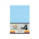 Lotus Plain multicolour paper / one side rule a4 sheets / ( A4 size 20 sheets  ) / colourful a4 sheets for project / file pages – image 1