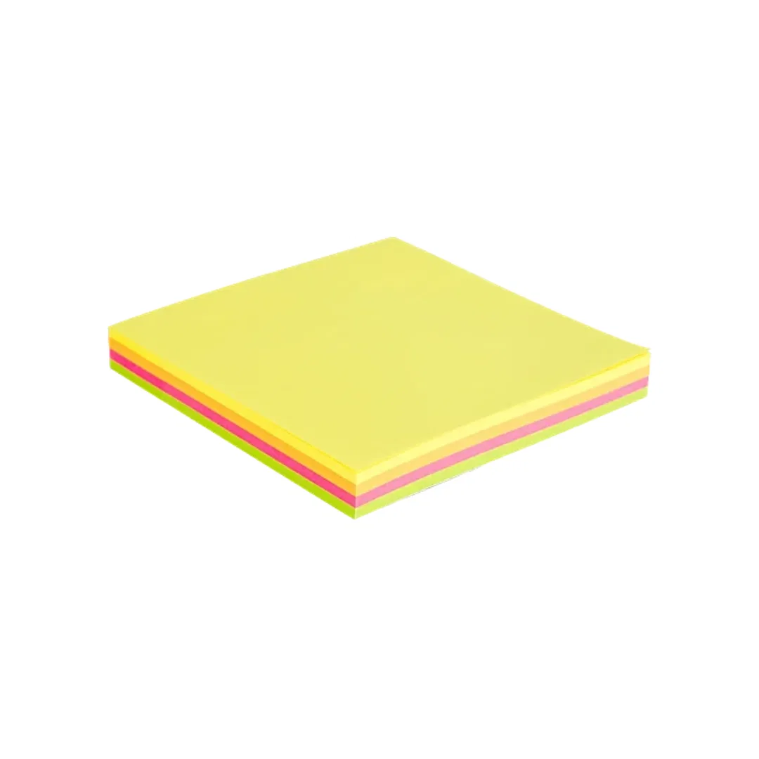 HOHO Sticky notes / square shape / ( 3'' x 3'') (40 sheet multi colour )
