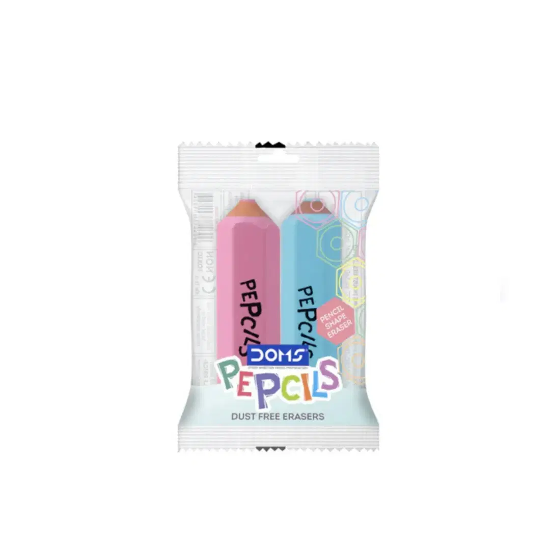 Doms pepcils eraser / eraser for kids / pencil shape eraser