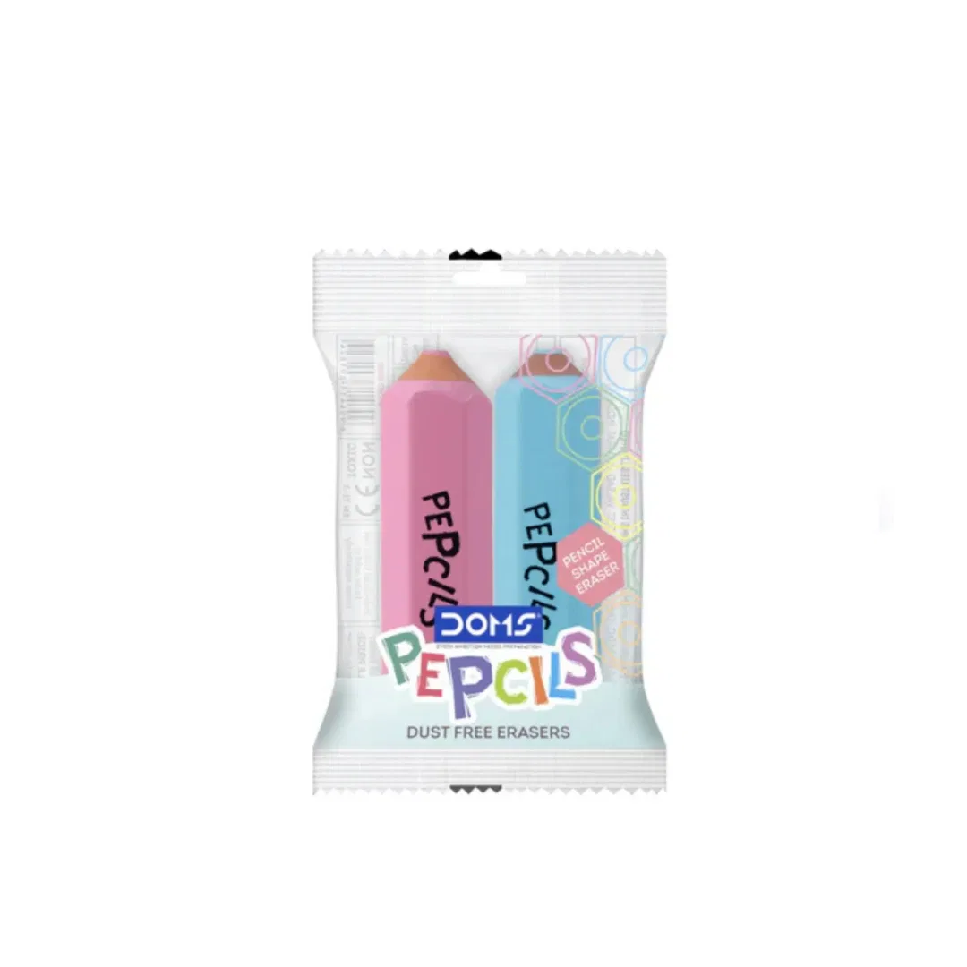 Doms pepcils eraser / eraser for kids / pencil shape eraser