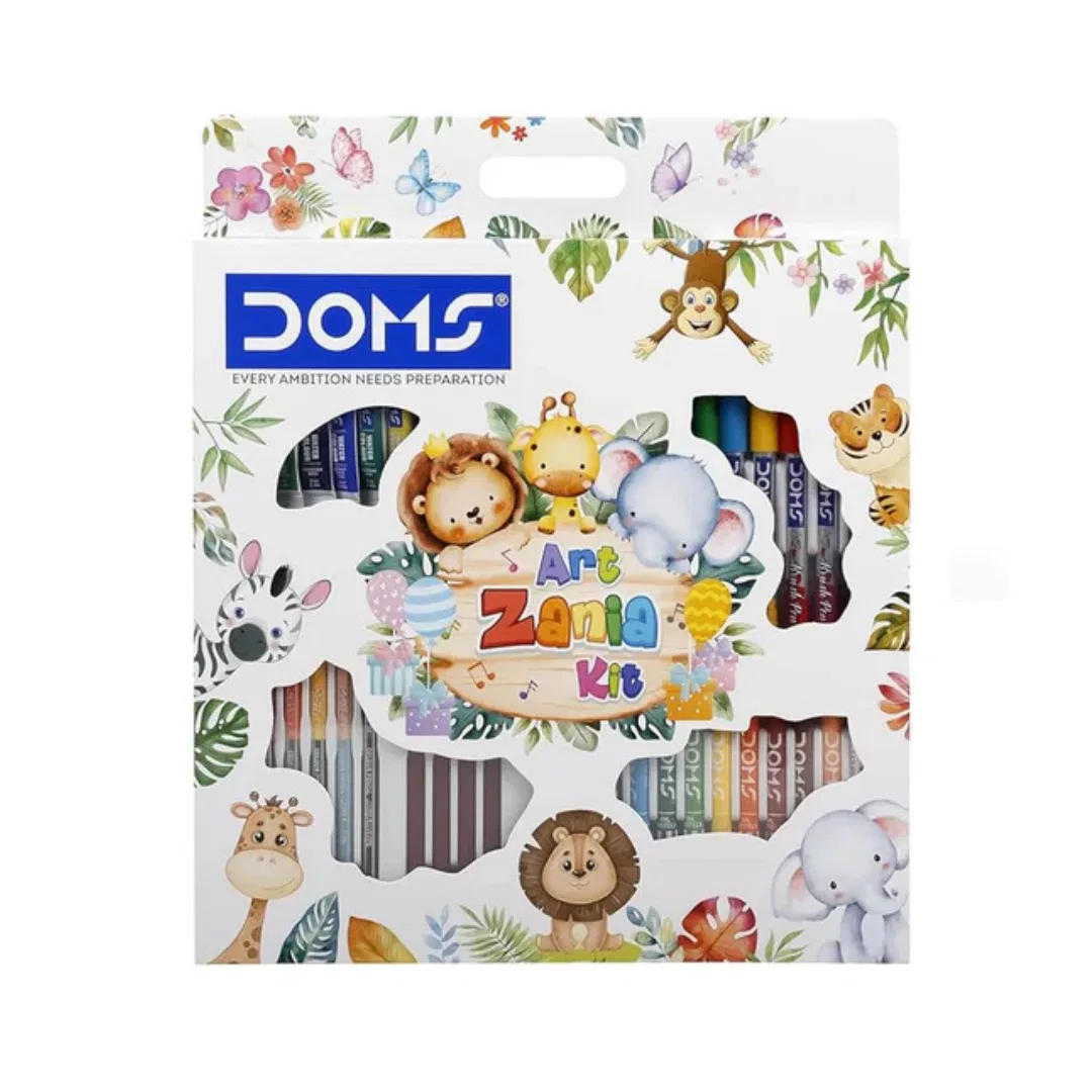 Doms art zania kit / art kit for kids / multicolour set