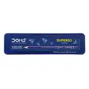 Doms Superio / Super dark graphite pencils / Drawing Pencils / Geometry box with pencil , eraser , sharpener  – image 1