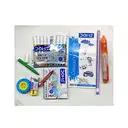 Doms wonder kit / doms kit for kids / ( Book , wax crayon , watrer colour , pencil , eraser , sharpener , glue ) – image 2
