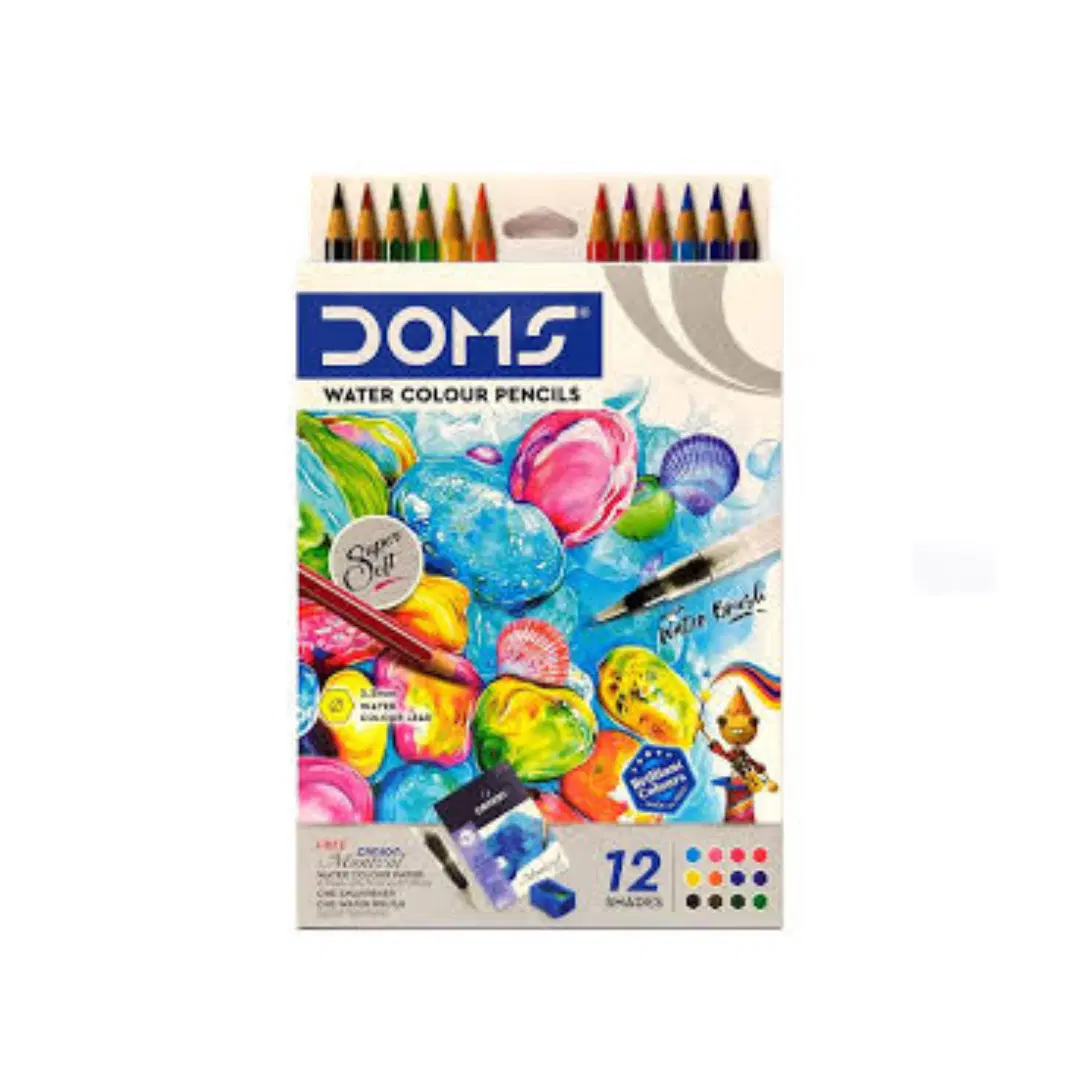Doms Water Colour Pencils  / pencil colors / 12 shades