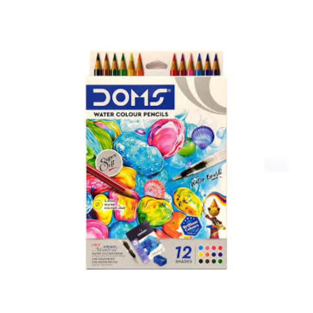 Doms Water Colour Pencils  / pencil colors / 12 shades