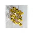Golden Moti / golden beads for project / project material / golden stones for project  – image 1