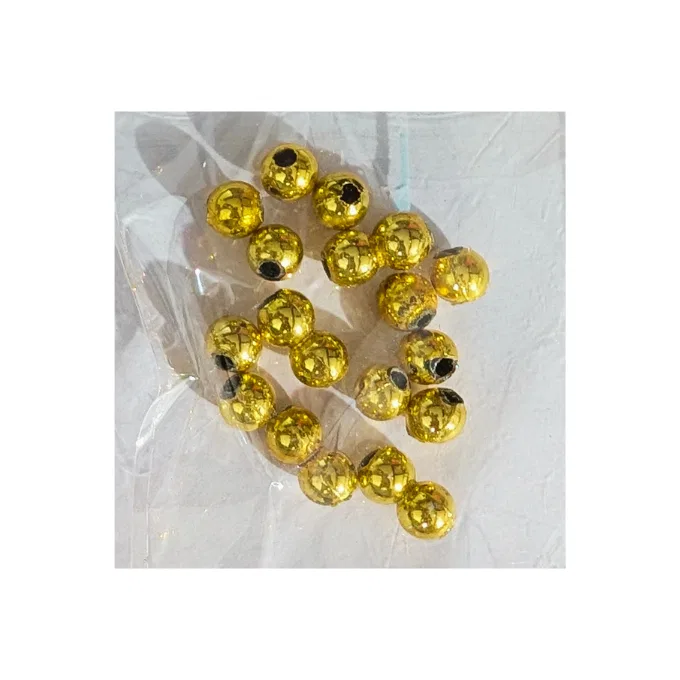 Golden Moti / golden beads for project / project material / golden stones for project 