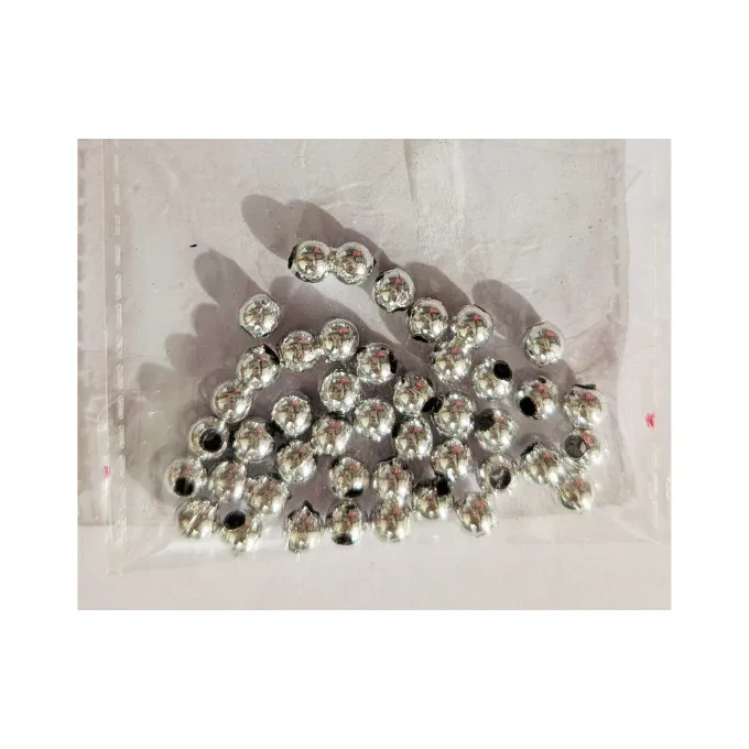Silver Moti / silver beads for project / project material / silver stones for project 