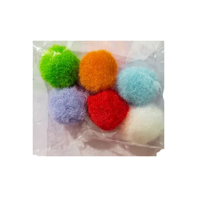 Small Furballs / small fur balls for project / project materials