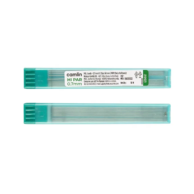 Camlin HI Par Lead for lead pencil 0.7mm ( 2 Tubes- 0.7mm ) / 0.7mm leads for lead pencil 